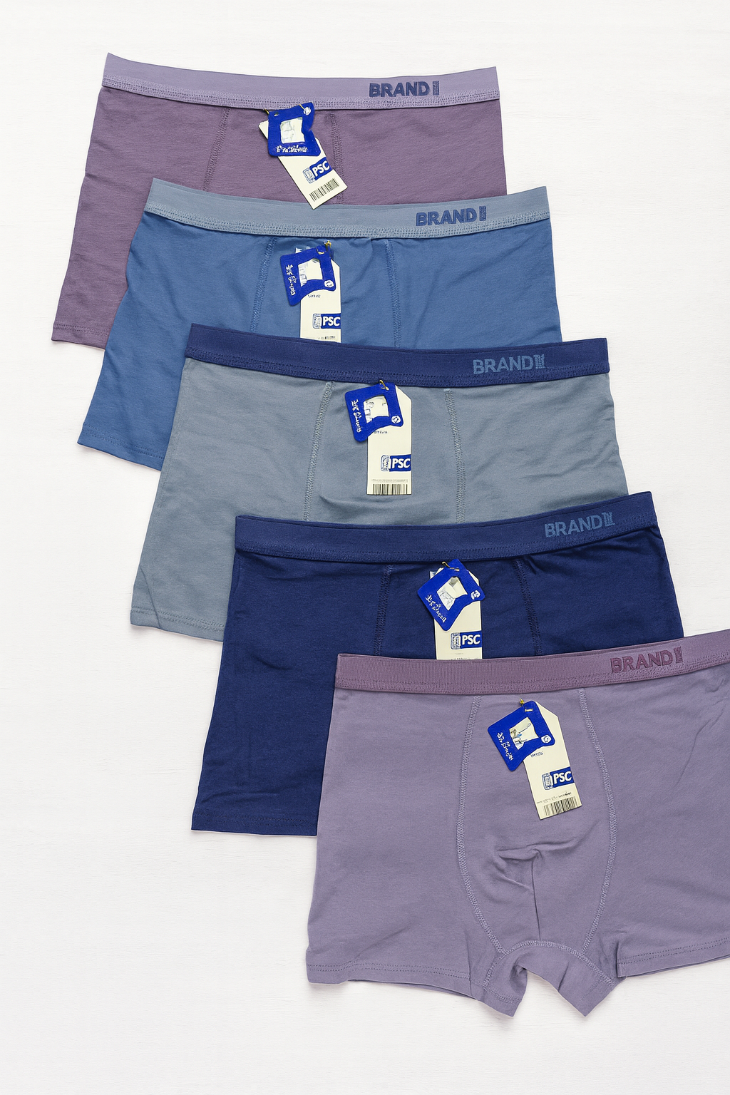 Pack of 2 | Men’s Cotton Trunks | Soft & Breathable Innerwear | Stretchable Waistband | Solid Color Daily Wear Underwear
